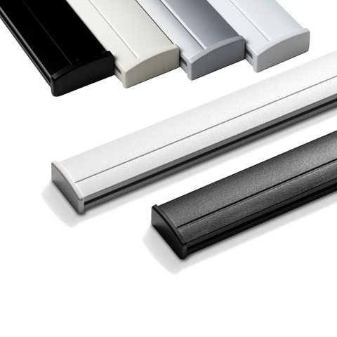 D30 Silent Bottom Rail incl 5mm Bubble Seal