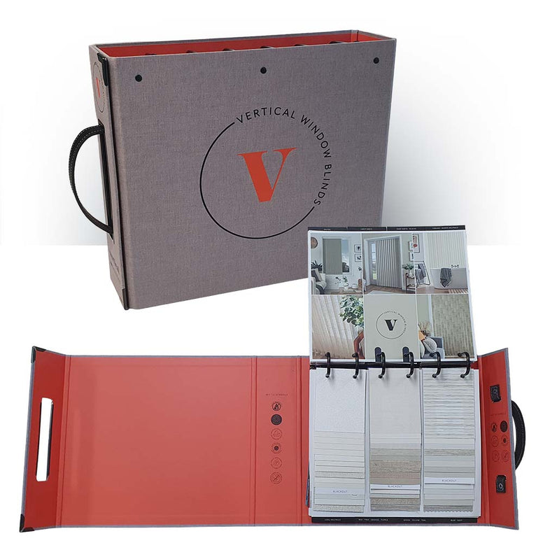 Louvolite Vertical Fabric Presenter