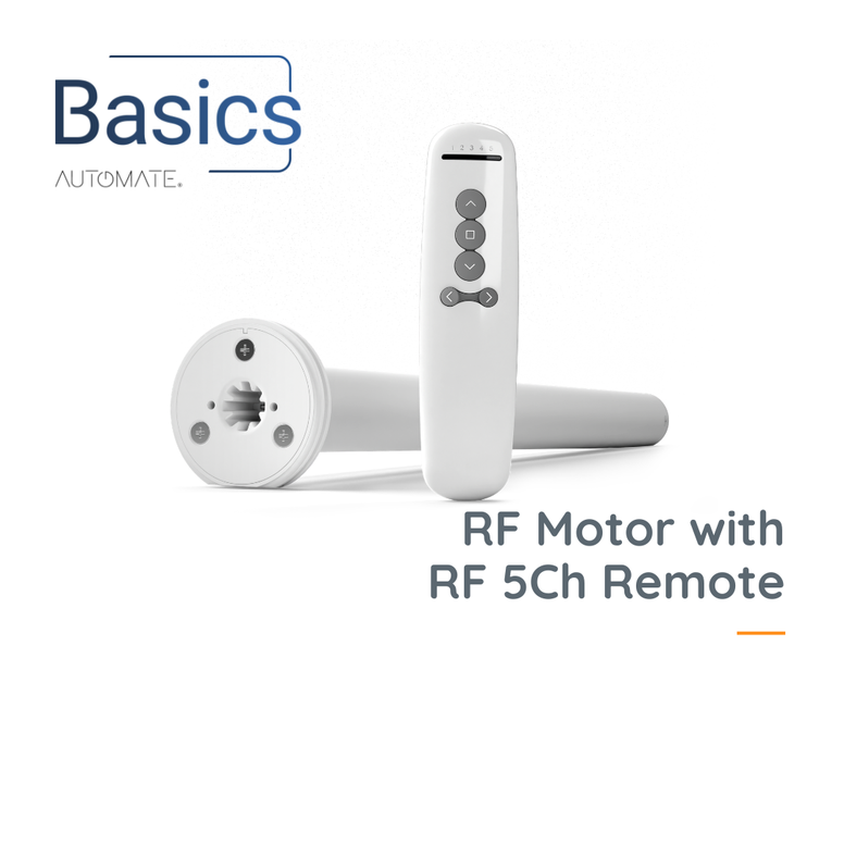 Automate Basics RF Motor & 5 Channel Remote Control