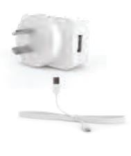2 Amp Wall Charger & 4m USB Cable