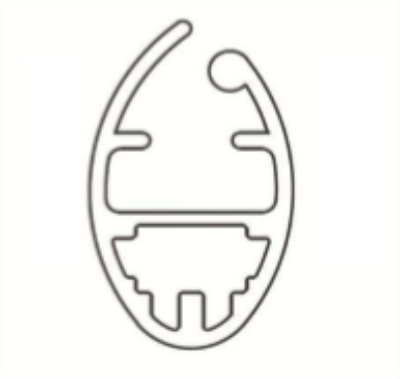 Oval Rail (2097mm X 1000mm)